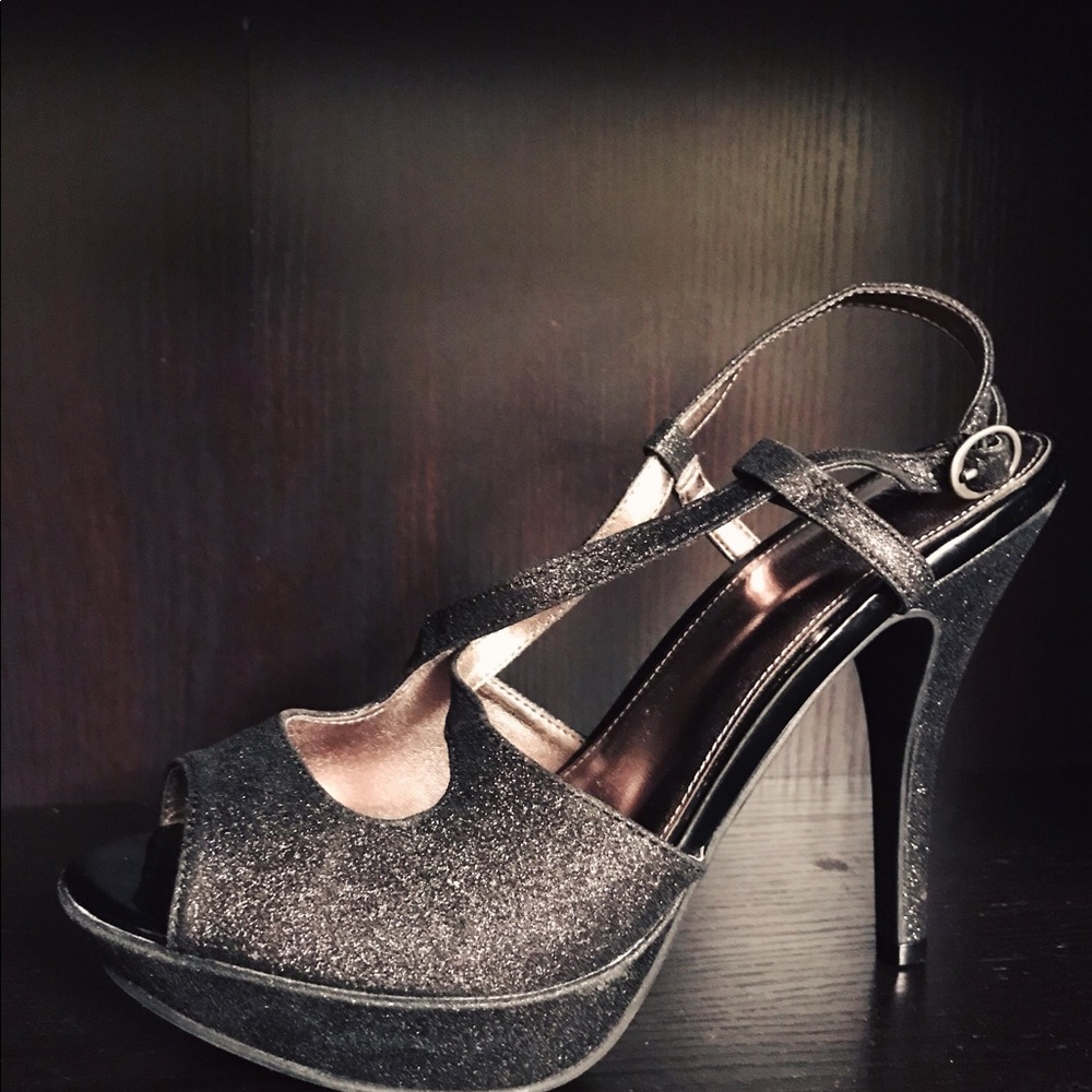 Peep Toe Stiletto Heels